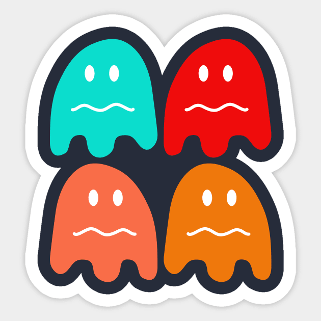 pacman enemy ghost Sticker by anto R.Besar